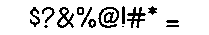 ZP Koala Nut Bold Font OTHER CHARS