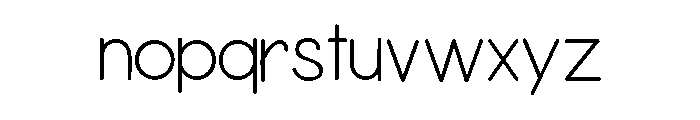 ZP Koala Nut Light Font LOWERCASE