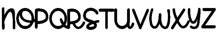 ZP Krabapple Font UPPERCASE