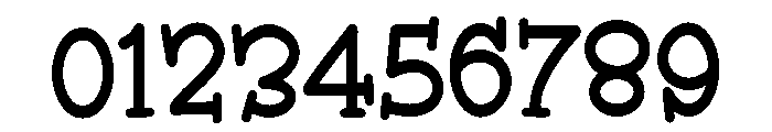 ZP Krackalacka Font OTHER CHARS