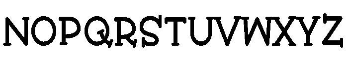 ZP Krackalacka Font UPPERCASE