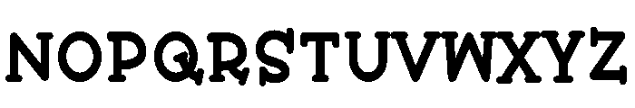 ZP Krackalacka Font LOWERCASE
