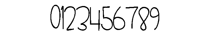 ZP Ladybug Condensed Font OTHER CHARS