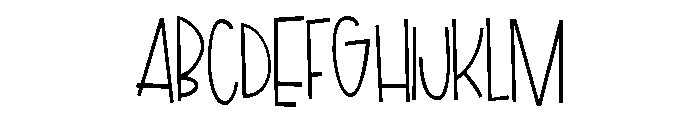 ZP Ladybug Condensed Font UPPERCASE