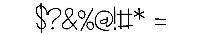 ZP Ladybug Font OTHER CHARS