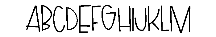 ZP Ladybug Font UPPERCASE