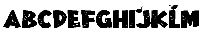 ZP Lemon Pie Font UPPERCASE