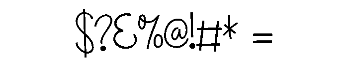 ZP Limerick Light Font OTHER CHARS
