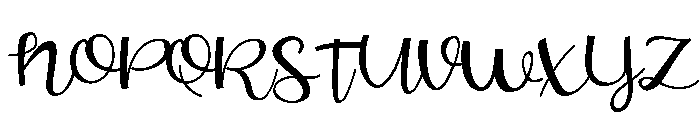 ZP Love Branch Condensed Font UPPERCASE