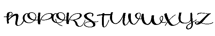 ZP Love Branch Expanded Font UPPERCASE