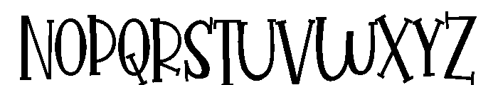 ZP Lovebug Condensed Font UPPERCASE