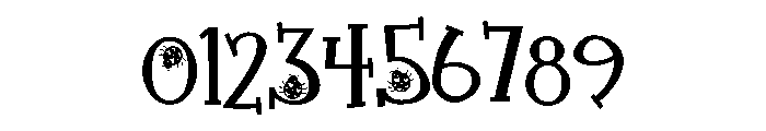 ZP Lovebug Ladybugs Font OTHER CHARS