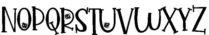 ZP Lovebug Ladybugs Font UPPERCASE