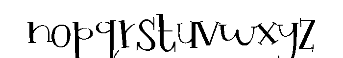 ZP Lovebug Light Font LOWERCASE
