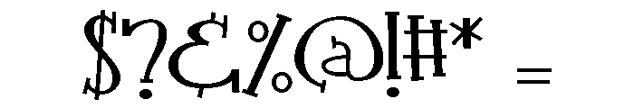 ZP Lovebug Font OTHER CHARS