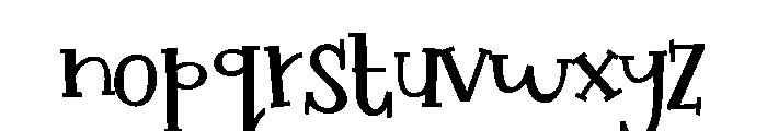 ZP Lovebug Font LOWERCASE