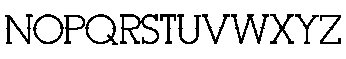 ZP Luchador Less Font UPPERCASE