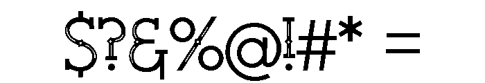ZP Luchador Font OTHER CHARS