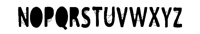 ZP Macabre More Caps Condensed Font UPPERCASE