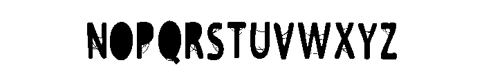 ZP Macabre More Caps Condensed Font LOWERCASE