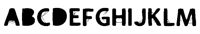 ZP Macabre More Caps Expanded Font UPPERCASE