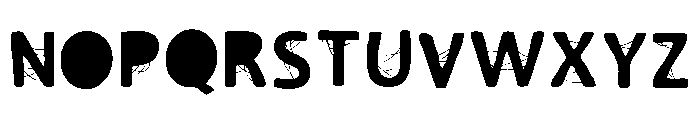 ZP Macabre More Caps Expanded Font UPPERCASE