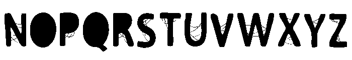 ZP Macabre More Caps Font UPPERCASE