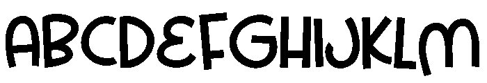 ZP Manic Episode Bold Font UPPERCASE