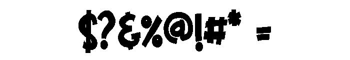 ZP Marigold Condensed Bold Font OTHER CHARS