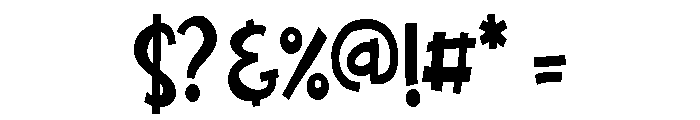 ZP Marigold Condensed Font OTHER CHARS