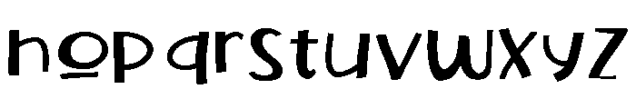 ZP Marigold Expanded Light Font LOWERCASE