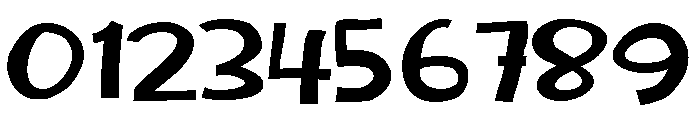 ZP Marigold Expanded Font OTHER CHARS