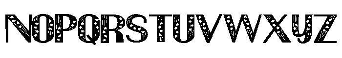 ZP Martian American Expanded Font UPPERCASE