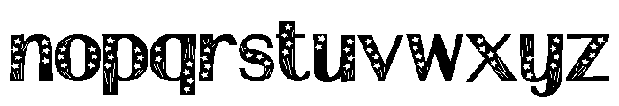 ZP Martian American Expanded Font LOWERCASE