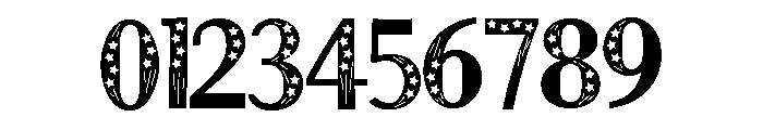 ZP Martian American Font OTHER CHARS