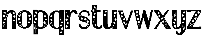 ZP Martian American Font LOWERCASE