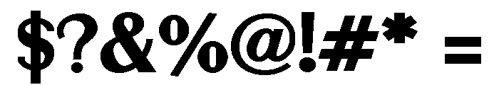 ZP Martian Bold Font OTHER CHARS