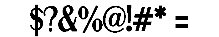 ZP Martian Condensed Font OTHER CHARS