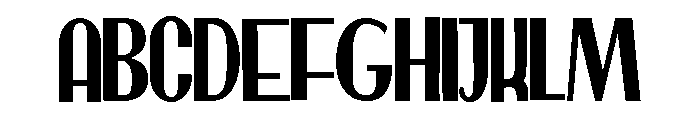 ZP Martian Condensed Font UPPERCASE