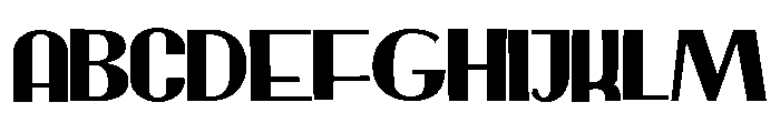 ZP Martian Expanded Font UPPERCASE