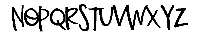 ZP Mauvaise Foi Bold Font UPPERCASE