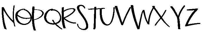ZP Mauvaise Foi Expanded Font UPPERCASE