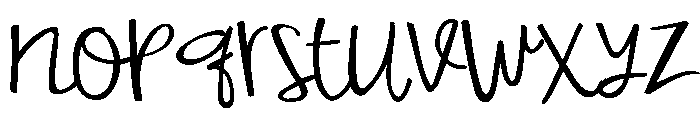 ZP Mauvaise Foi Expanded Font LOWERCASE