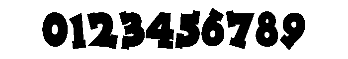 ZP Micklepop Condensed Font OTHER CHARS