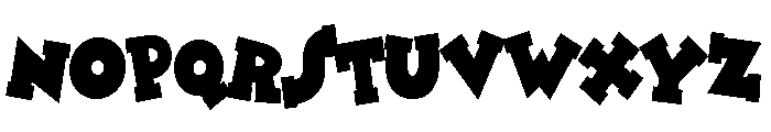 ZP Micklepop Condensed Font UPPERCASE
