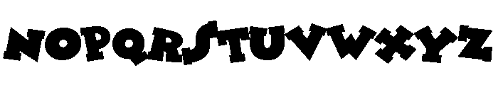 ZP Micklepop Expanded Font UPPERCASE