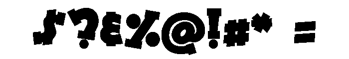 ZP Micklepop Font OTHER CHARS