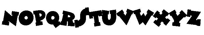 ZP Micklepop Font UPPERCASE