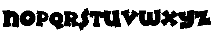 ZP Micklepop Font LOWERCASE