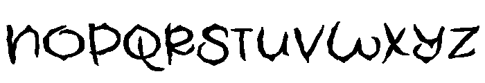 ZP Midnight Expanded Font UPPERCASE